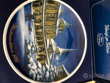 Serie di piatti di Natale