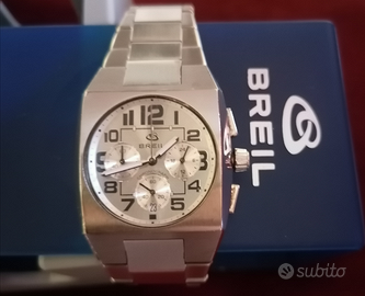 Orologio Cronografo Breil Uomo.Cassa Acciaio Satin