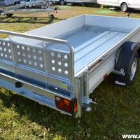 RIMORCHIO CARRELLO PORTACOSE CRESCI PT7CL RAMPA DI