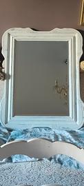 specchiera da parete shabby schic  70x90 cm 