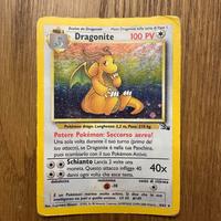 dragonite 4/62 holo Set fossil pokemon ita