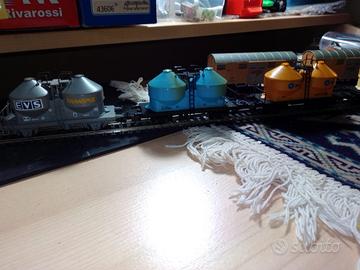 Carri Silos della Lima scala HO