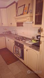 🏠Cucina componibile legno massello colore crema