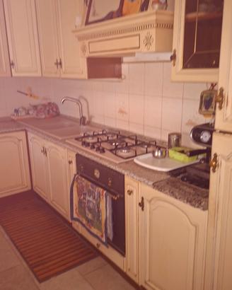🏠Cucina componibile legno massello colore crema