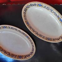 Coppia Vassoi porcellana J & g MEAKIN