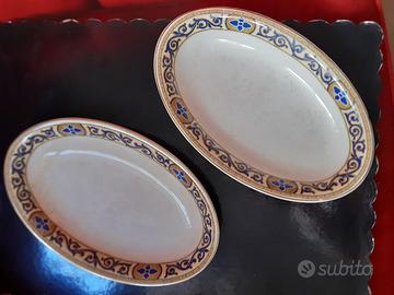 Coppia Vassoi porcellana J & g MEAKIN