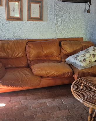 divano FrauAnni 80 con 2 poltrona e