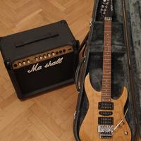 Chitarra elettrica Yamaha + Amplificatore Marshall