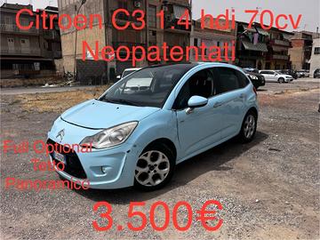 Citroen C3 1.4 hdi 75cv Neopatentati exclusive