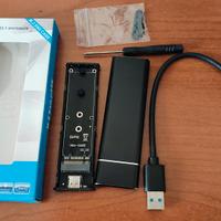 custodia esterna HD NVMe fino 2280 con USB