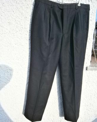 Pantaloni Sartoriali Elleelle Lana Merinos 54 nero