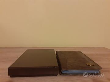 Astuccio in pelle porta biglietti da visita