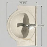 Lavabo in ceramica 64x46 con miscelatore