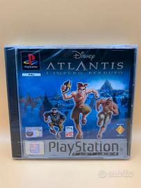 Disney Atlantis L'Impero Perduto Gioco Ps1 Nuovo