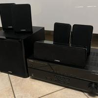 impianto audio Yamaha 5.1 