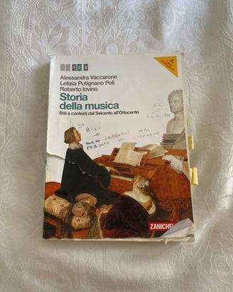 Libro “Storia della musica”