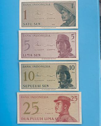 Banconote INDONESIA DA COLLEZIONE FDS