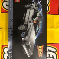 Lego Back to the Future -solo scatola e istruzioni