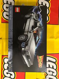 Lego Back to the Future -solo scatola e istruzioni
