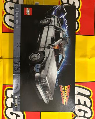 Lego Back to the Future -solo scatola e istruzioni