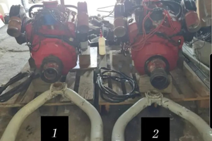 Volvo penta 240 cv AQ260A BENZINA 5.7