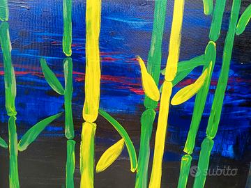 quadro acrilico su tela