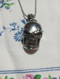 collana teschio belliss