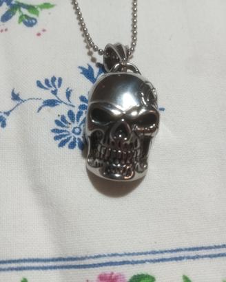 collana teschio belliss