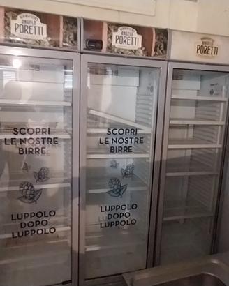 vetrina frigo a colonna