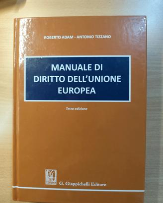 Manuale di diritto dell'Unione europea 