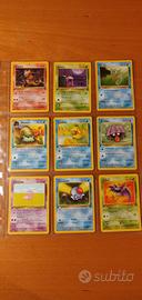 Lotto 26 Carte Pokémon Vintage Set Fossil