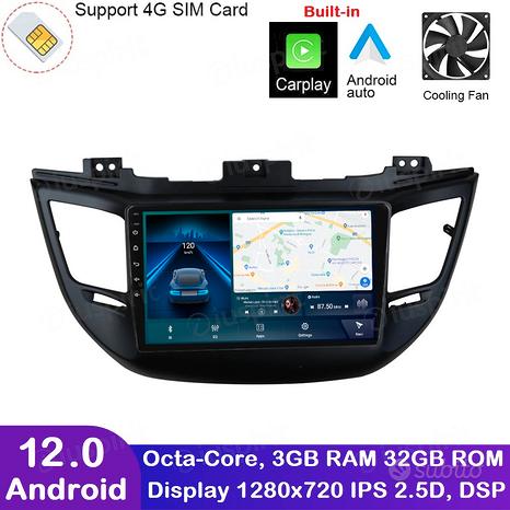 ANDROID autoradio navigatore Hyundai Tucson 3 GPS