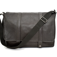 Borsa Tracolla Uomo Vera Pelle Nero Lavoro Scuola