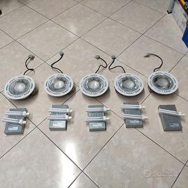 Kit 6 Lampade Faretto da incasso Disano Fosnova