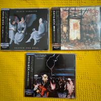 3 Japan CD Black Sabbath (Dio) nuovi 