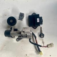 KIT Completo Chiave Blocchetti Centralina Tappo Ya