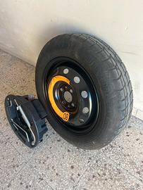 Ruotino completo fiat 500 panda doblo ecc…