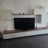 CUCINA - SALA - LIBRERIA