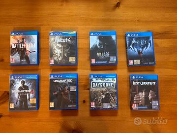 8 Videogiochi Playstation 4