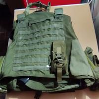 completo  giubbotto tattico per softair 