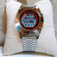 Orologio Binario Unisex Acciaio Vintage anni 80