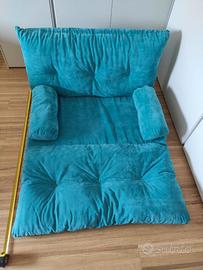 Divano a terra/divano letto pieghevole