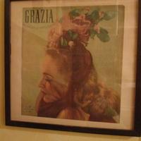 7 PUBBLICITA' CON CORNICE GRAZIA AMBROSOLI CAMPARI