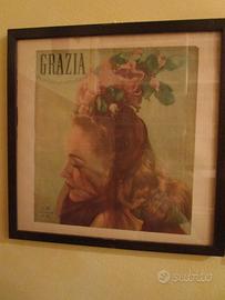 7 PUBBLICITA' CON CORNICE GRAZIA AMBROSOLI CAMPARI