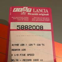 Guarnizioni cambio Fiat Ritmo, Regata, X1/9