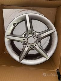4 Cerchi in lega originali BMW da 16" a 5 razze