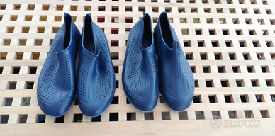 Sandali scarpe scoglio mare