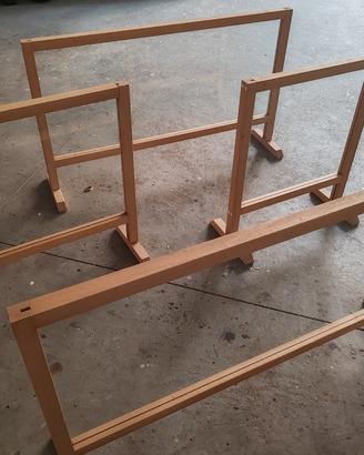 Parafiato in vetro e legno 