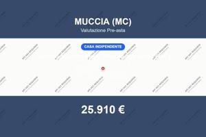 Immobile in asta di 54 m² a Muccia