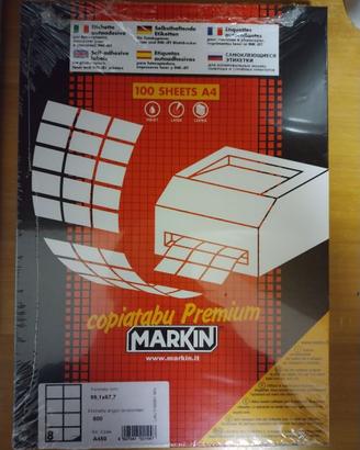 Etichette adesive Markin A450 – 99,1×67,7 mm